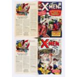 X-Men (1964) 5, 6. Previous owner biro names to back covers [vg/fn-] (2). No Reserve