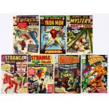 Marvel Mix (1963-72) Fantastic Four 20, Iron Man 47, Journey Into Mystery 102, Strange Tales 115,