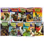 Swamp Thing 1st Series (1972-76) 1-8, 10-19, 21, 22. (Cents copies: 6, 7, 12, 17-19, 21, 22) [vg-/