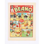 Beano No 16 (1938). Bright, fresh covers, cream pages. Only a few copies known to exist [vfn]