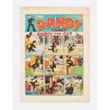 Dandy No 18 (1938) First April Fool number. Bright, fresh covers, cream pages. Narrow half-inch