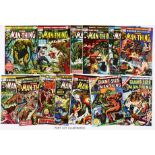 Man Thing (first series 1974-75) 1-22. With Giant-Size 1-5. (Cents copies: 1-6 and all Giant-