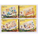 Enid Blyton Famous Five Jigsaws (1950s) Nos 65-68. No 65: Five in a Garden, No 66: New Tractor, No