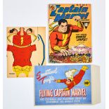 Captain Marvel Adventures 14 (1942). Cream/light tan pages [vg-fn]. With Flying Captain Marvel