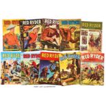 Red Ryder (1950s WDL) 5, 18, 21, 22, 24, 25, 28-30, 34, 40-42, 44-48, 50, 52 and 60 (68 pgs) [vg/