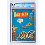 Batman 51 (1949). CGC 7.5. Off-white pages. No Reserve