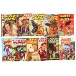 John Wayne Adventure Comics (1950s WDL) 48, 50, 51, 53. With Masked Raider 2, 3, 4, 67 and Annie