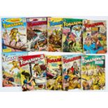 Tomohawk (1950s Strato UK reprints) 21-30. Slighty rolled spines [vg/vg+] (10)