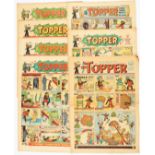 Topper Christmas issues (1953-59). No 47: 1st Topper Xmas comic, 99, 151, 203, 255, 308, 360. The