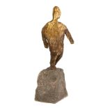Fredrick John Kiesler( American (born Austria/Hungary) 1890-1965) Bronze "Triumphant Man". 1967