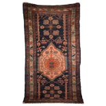 Hamadan Oriental Rug. Early 20th century. Even pile. 6' 9" x 3' 7". Online bidding available: