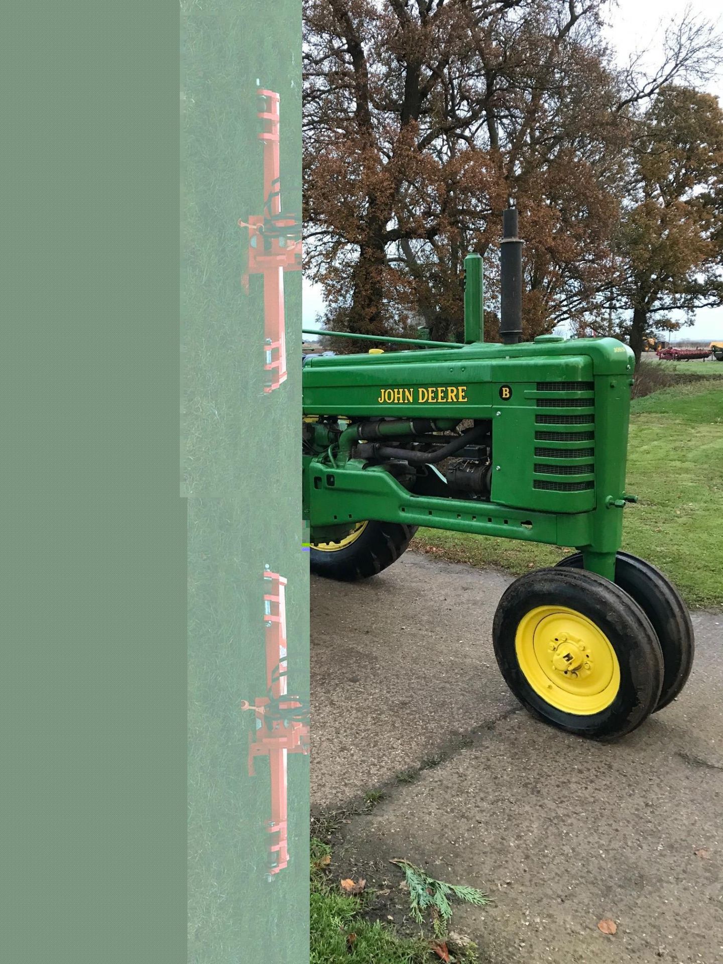 1952 John Deere Model B Petrol Tractor, Fully Restored,