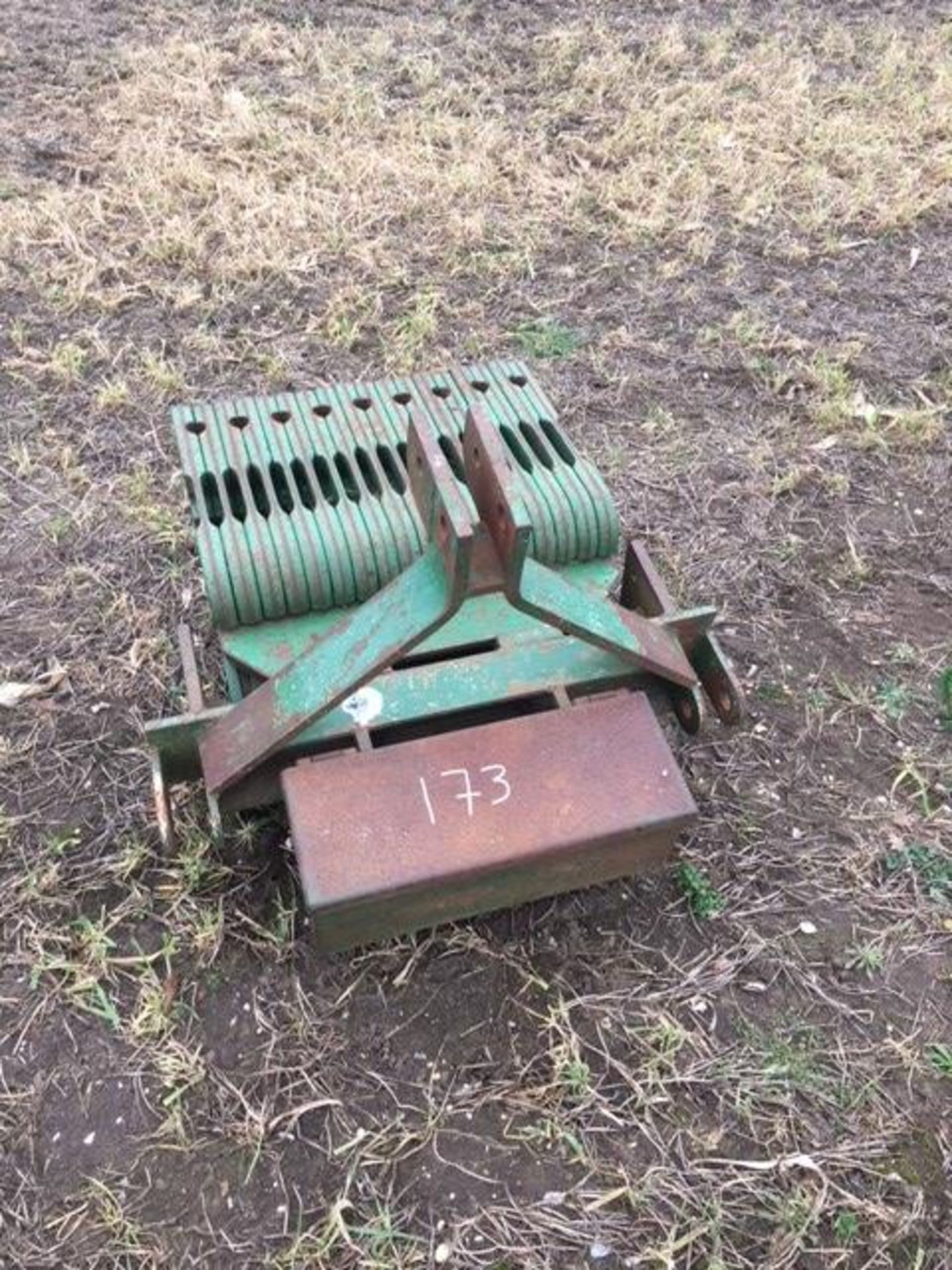 Weight Block- wafer weights on front linkage