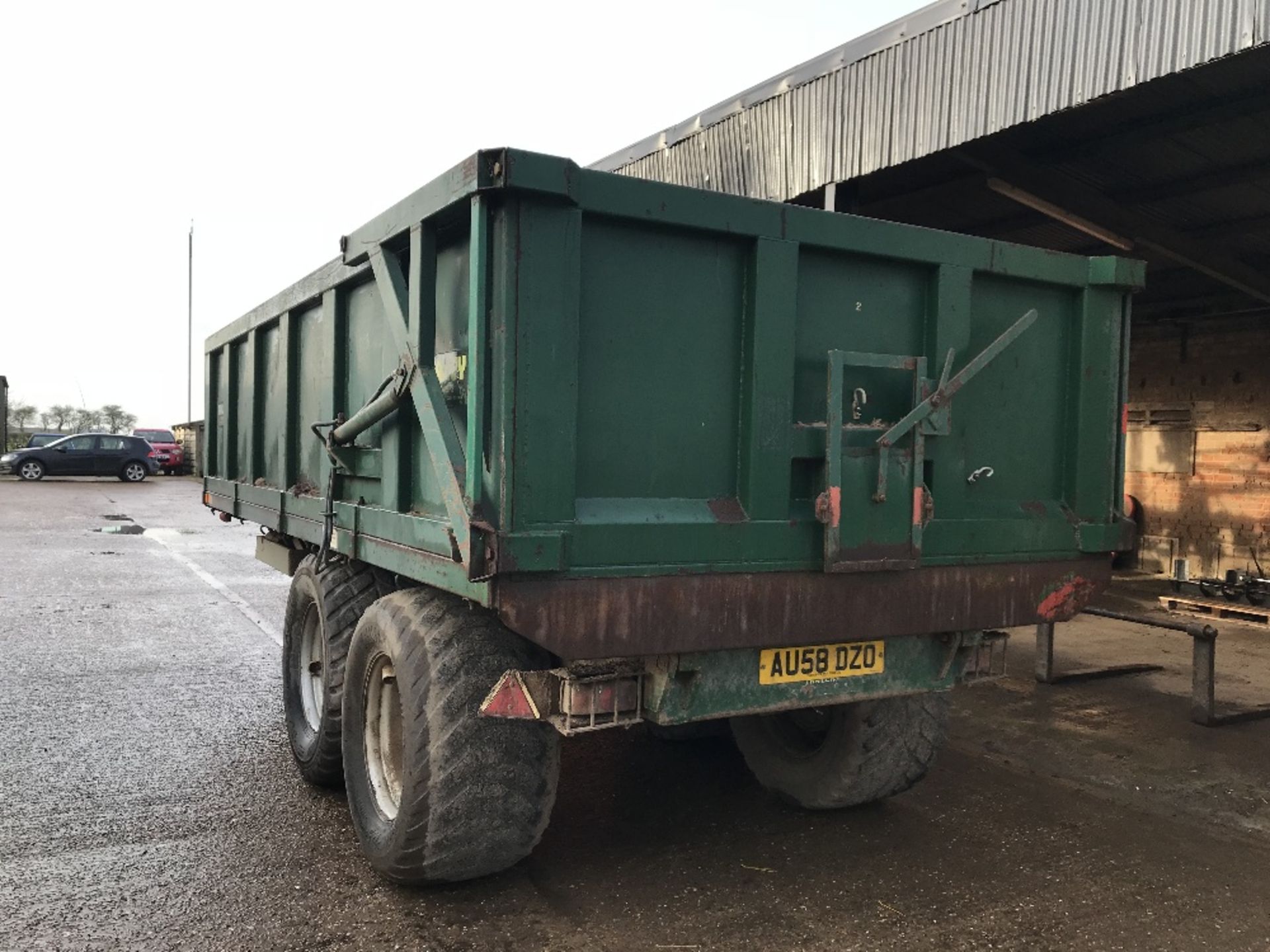 1994 Bailey Trailer 12 Ton Trailer, Hydraulic tailgate, Tyres 560/45 R22. - Image 2 of 5