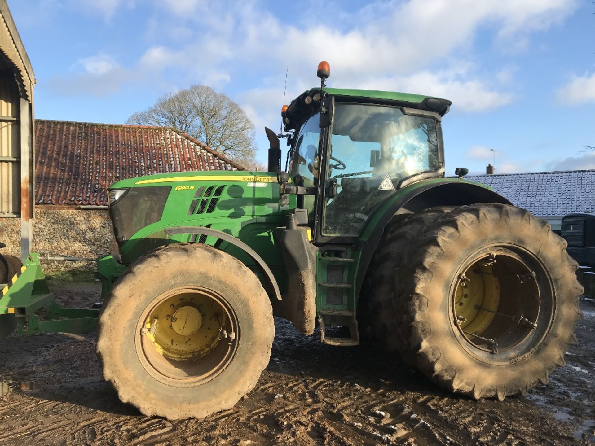 2012 (AU12 NTO) John Deere 6190R, 6,213 hours, Front Linkage, 4 spool valves, Command Arm,