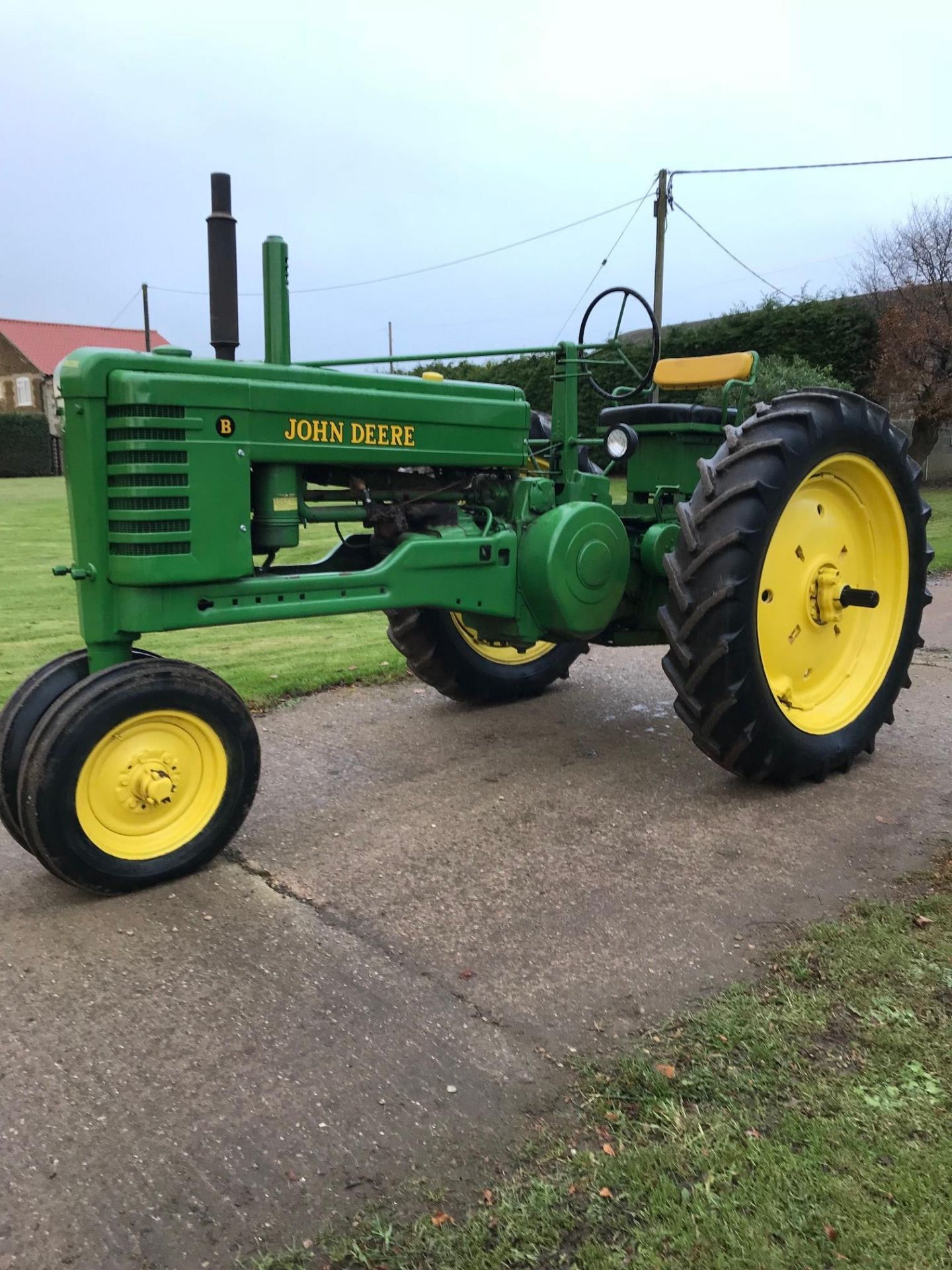 1952 John Deere Model B Petrol Tractor, Fully Restored, - Image 2 of 2