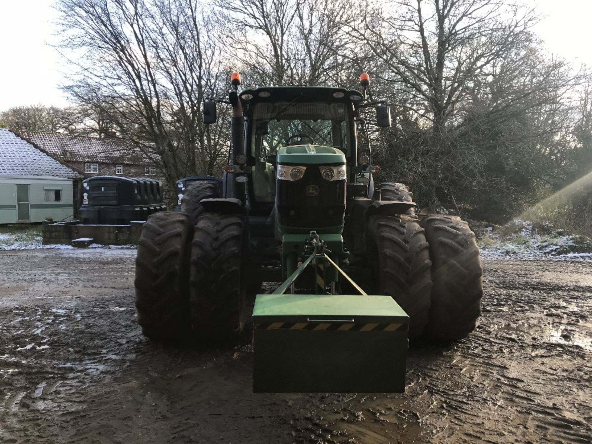 2012 (AU12 NTO) John Deere 6190R, 6,213 hours, Front Linkage, 4 spool valves, Command Arm, - Image 5 of 9