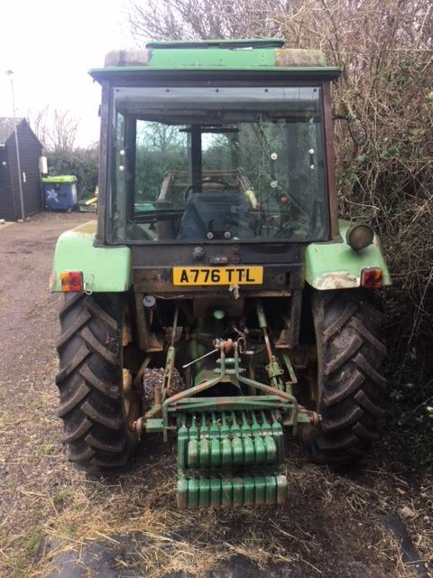 John Deere 1640 Tractor, A776 TTL, SG2 Cab, Quickie 4560 Power fore end loader, 9,124 hours, - Image 4 of 7