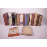 HG Wells, seventeen first editions including 'The Anatomy of Frustration', 'Mankind in the