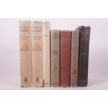 George Moore, seven books including two first editions, 'Celibates' (1895), and 'Letters to Lady