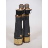 A pair of WWII Japanese naval ship's binoculars, marked Takatiho, Tokyo, no.97 15 x 80mm, a/f,