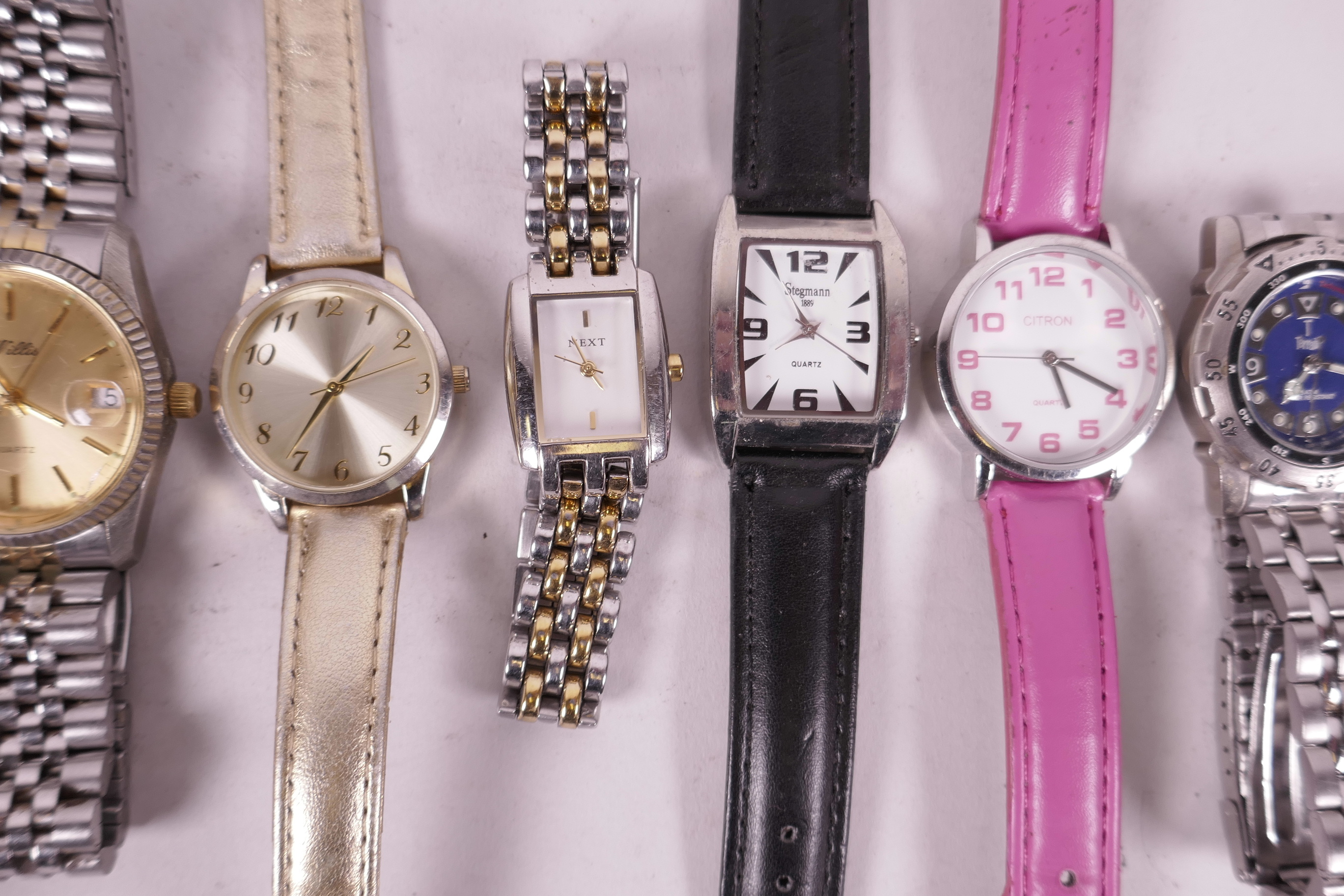 A quantity of ladies' and gentlemen's wristwatches including Casio, Limit, Citron, Terrain, Stegmann - Image 3 of 5