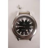 An Omega Seamaster wristwatch with dedication to back of case, 'U.S.N.Y. Seal John Lieutenant (