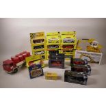 A quantity of die cast and other model cars by Maisto, Shell Classico, Matchbox etc, together with a