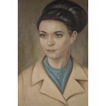 Stan O' Connor, portrait of a young woman, oil on board, signed, mid C20th, 16½" x 20"