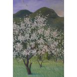 Frank Nortcliffe, oil on board, Spring, Nebo, Orange Free State, signed, 19" x 15"
