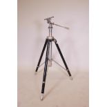 A Gitzo tripod R No.3, 45" high, adjustable