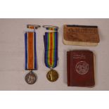 Two Great War medals, awarded to 176395 Gunner A.V. Poole, Royal Artillery, along with the soldier's