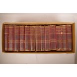 Thirteen volumes of illustrated Dickens novels, published by Chapman and Hall, library edition,