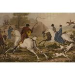 Philibert-Louis Debucourt (1755-1832), after Carle Vernet (1758-1835), 'La Chasse' a nobleman and