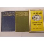 The Highways & Byways in Surrey by Eric Parker, illustrated by Hugh Thompson, 1st edition 1908,