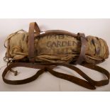 A WW2 military canvas kit bag/holdall