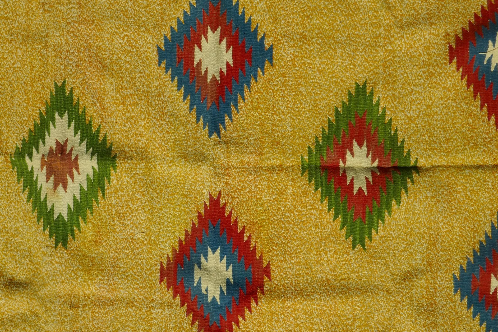 A Native American horse blanket, 40" x 43" - Image 2 of 2