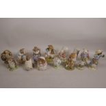 A collection of fifteen Royal Albert Beatrix Potter figures