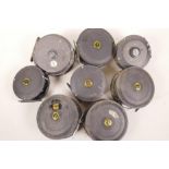 Eight various Shakespear fishing reels including models 2754, 2756 and Speedex