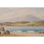 George Farrell, 'Killybegs, Co. Donegal', watercolour, 11½" x 6½"