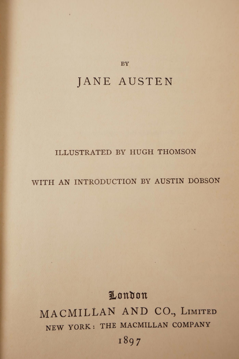 Of Jane Austen interest: Two volumes of the Peacock Edition of Jane Austen, (1775-1817), ' - Image 6 of 9