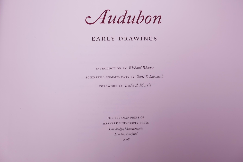 John James Audobon (1785-1851), 'Audobon: Early Drawings', introduction by Richard Rhodes, notes - Image 4 of 7