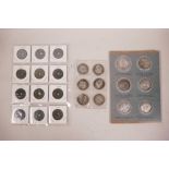A quantity of assorted facsimile (replica) coinage