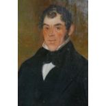 Portrait of a gentleman, Thomas Griffiths, 1793-1867, oil on canvas laid on board