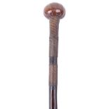 Zulu Knobkerrie with Fluted Head