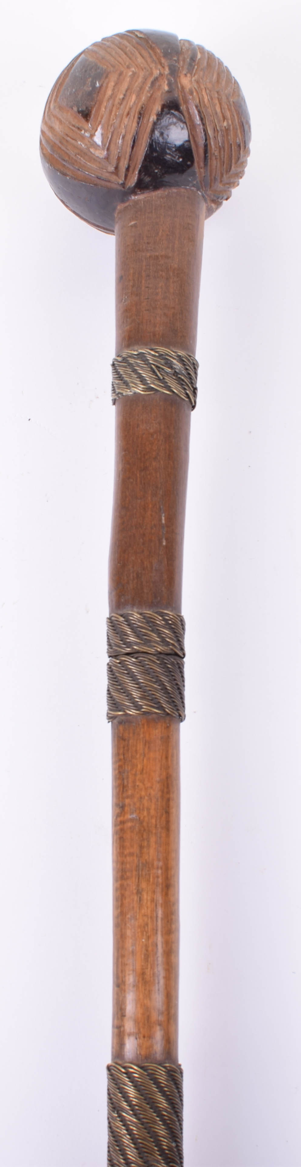 Rare Zulu Chiefs Knobkerrie Converted to Swordstick - Image 4 of 14