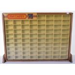 Three Matchbox 75 Shop Display cases