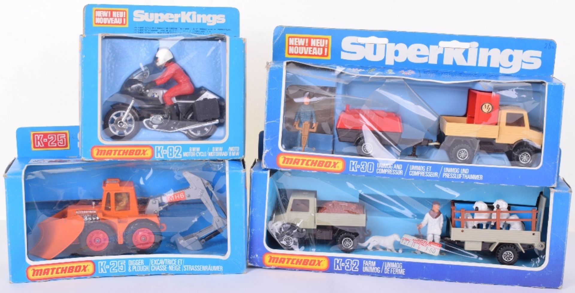 Four Boxed Matchbox Superkings