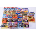 Quantity of Matchbox 1990s issues on blister cards