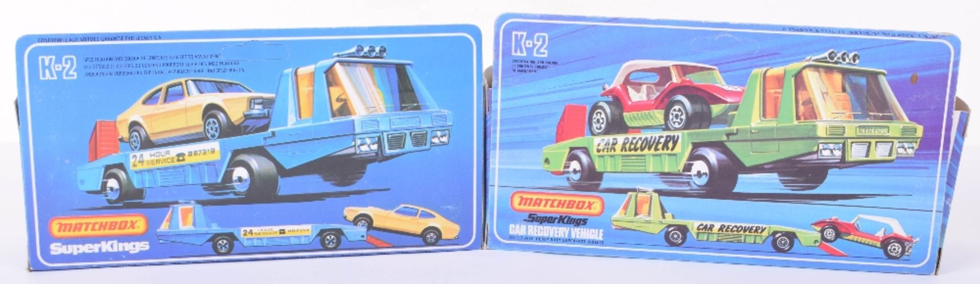 Two Boxed Matchbox Superkings Car Recovery Vehicles - Image 2 of 2